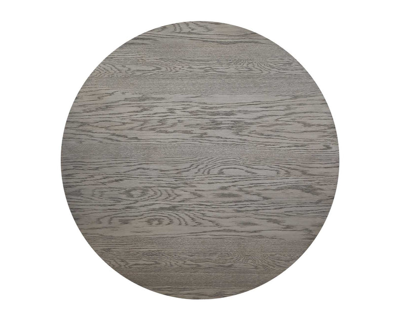 Steve Silver Molly Grey Washed Round Dining Table