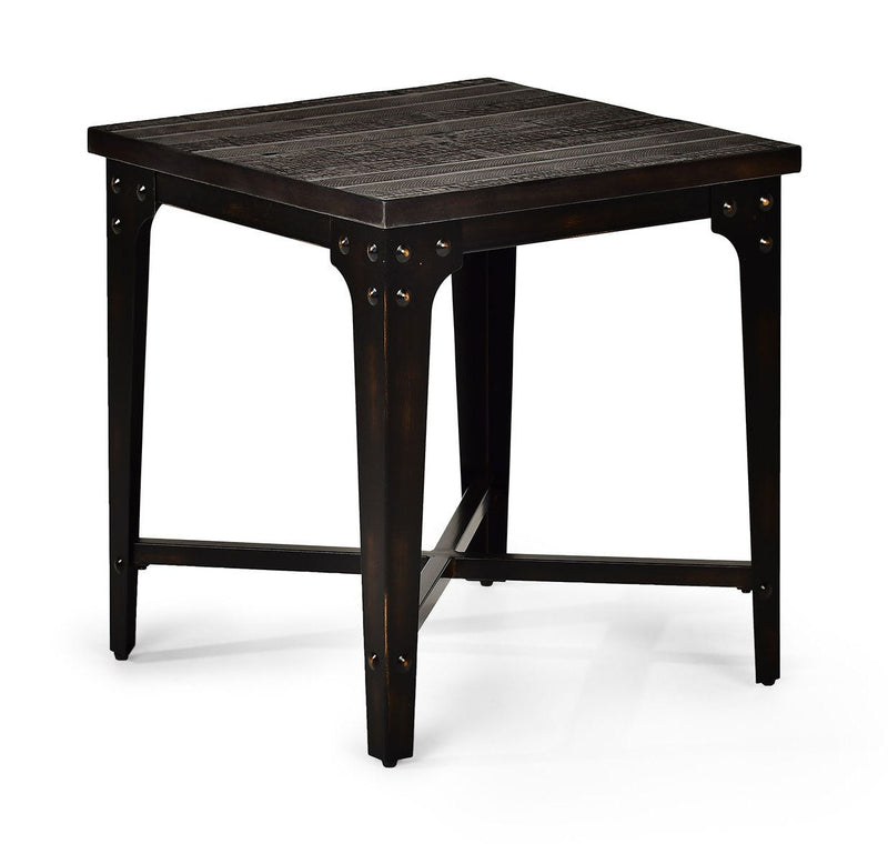 Steve Silver Sherlock Brown Square End Table
