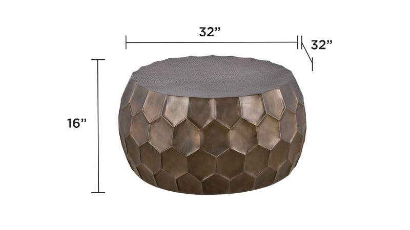 Galaxy Home 101 Copper 3pc Coffee Table Set