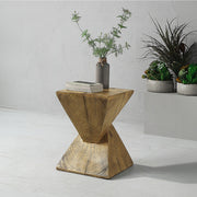 Acme Furniture Zahi Weathered Oak Accent Table