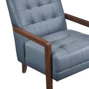Home Elegance Crafton Blue Accent Chair