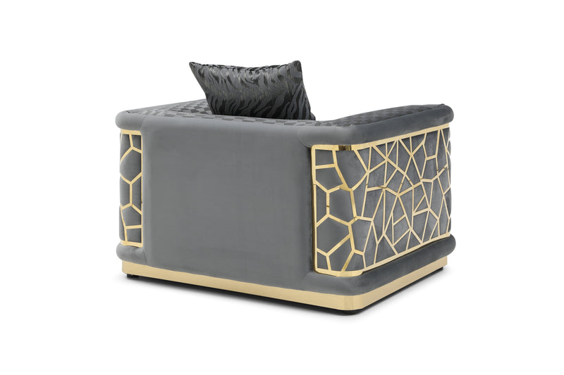 Glory Furniture Talia Ivory Chair