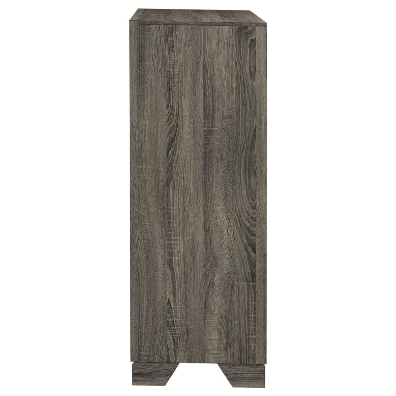 Coaster Furniture Wright Brown Oak 4 Drawer Chest