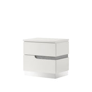 New Classic Furniture Paradox White Nightstand