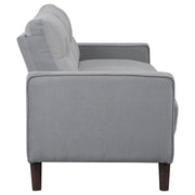 Coaster Furniture Bowen Beige Upholstered Arms Tufted Sofa