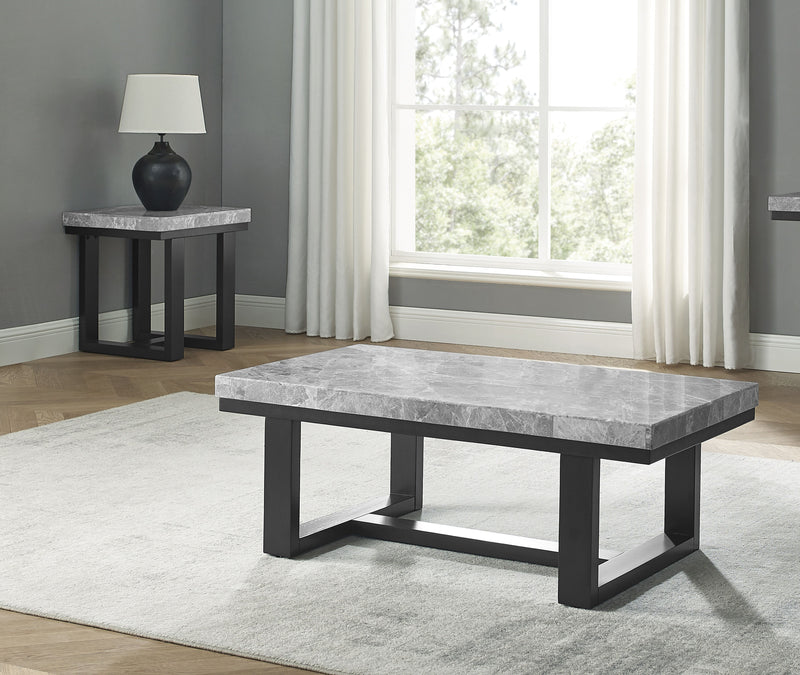 Steve Silver Lucca Gray 3pc Coffee Table Set