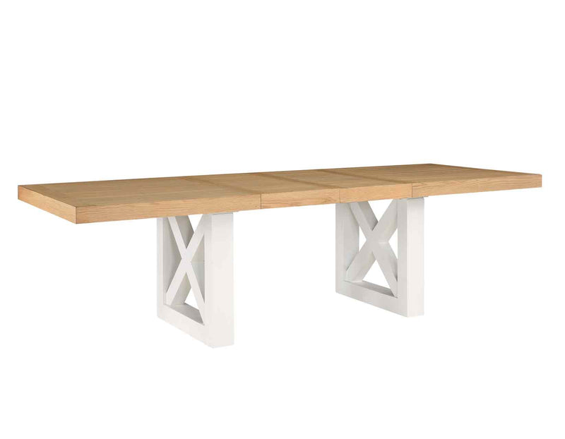 Steve Silver Magnolia Natural White Dining Table