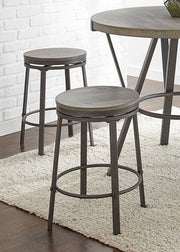 Steve Silver Portland Gray 5pc Counter Height Set