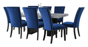 Steve Silver Camila Gray Blue 9pc Dining Set