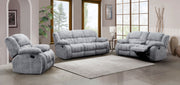 Global Furniture U250 Grey 3pc Living Room Set