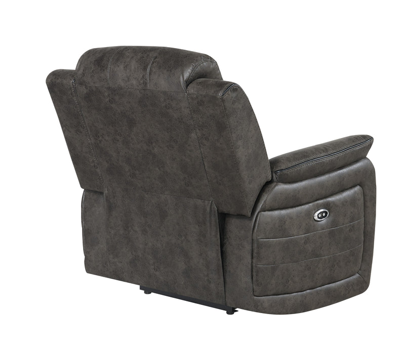 Global Furniture U8517 Grey Glider Recliner