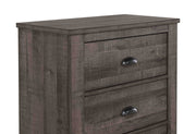 Crown Mark Coralee Grey Night Stand