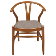 2 Coaster Furniture Dinah Brown Side Chairs