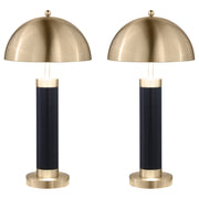 2 Coaster Furniture Conroe Black Table Lamps