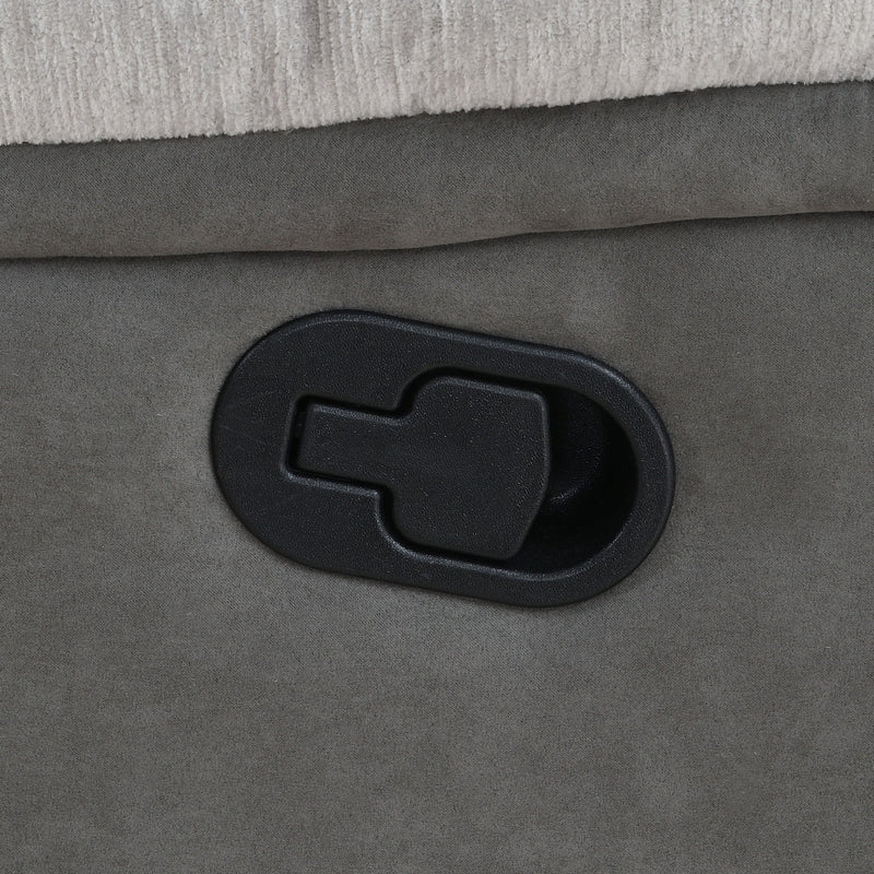 Steve Silver Cyprus Gray Recliner Sofa