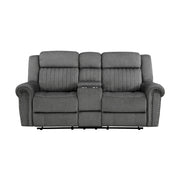 Home Elegance Brennen Gray 3pc Living Room Set