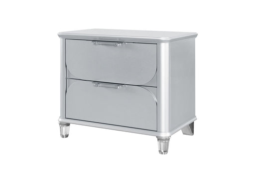 Global Furniture Lando Silver Nightstand