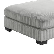Galaxy Home Bentley Gray Ottoman