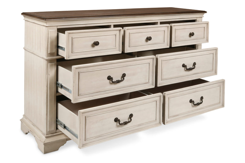 New Classic Furniture Anastasia Antique White Dresser