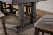 Steve Silver Napa Weathered Sand Dining Table