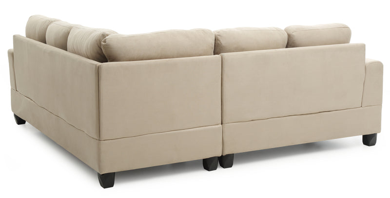 Glory Furniture Sandridge Gray Sectional