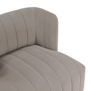 Home Elegance Joyce Beige Swivel Chair