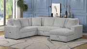 Galaxy Home Grande White Sectional