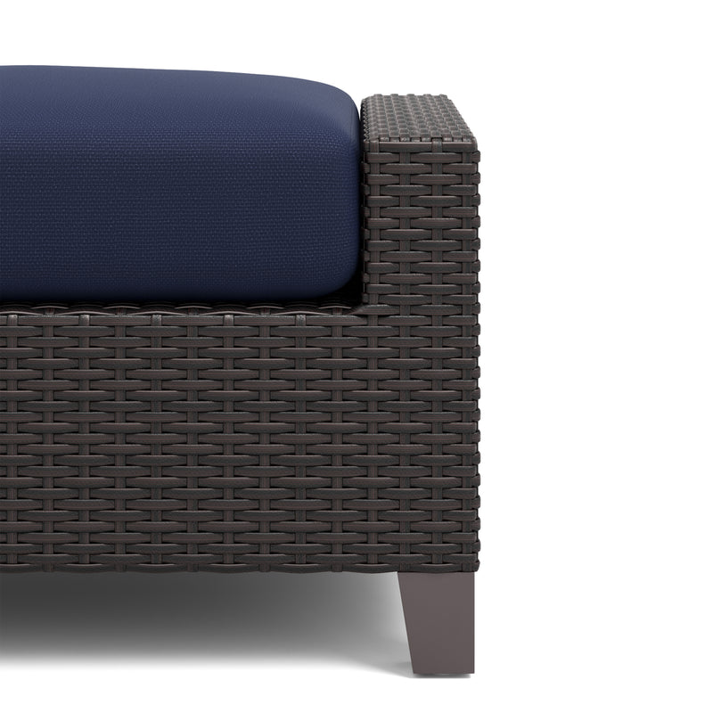 2 New Classic Furniture Skye Gray Outdoor Ottomans