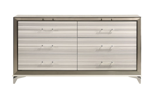 Global Furniture Zambrano White Dresser