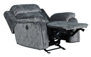 New Classic Furniture Tango Gray Glider Power Footrest Recliner