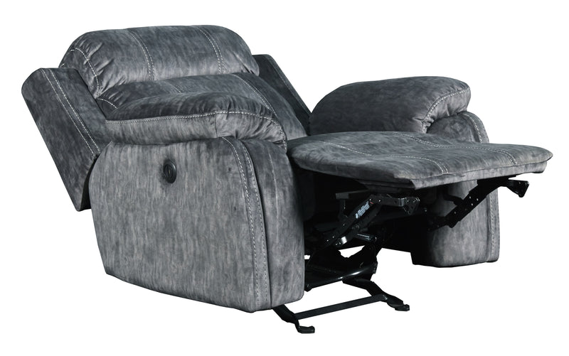 New Classic Furniture Tango Gray Glider Power Footrest Recliner