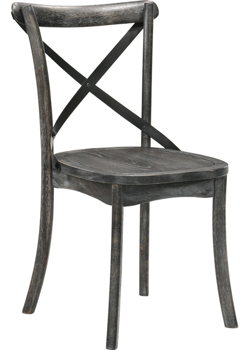 Acme Furniture Kendric Rustic Gray 5pc Dining Room Set