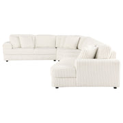 Coaster Furniture Emberson Ivory 4pc Modular Sectional