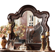 Galaxy Home Bella Dark Walnut Wood Mirror