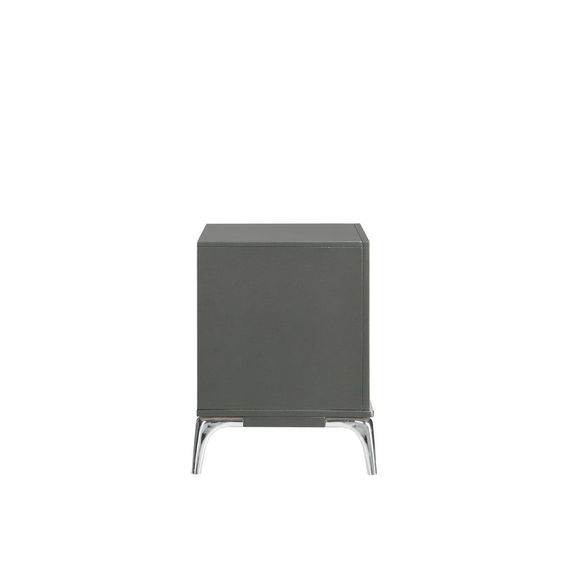 New Classic Furniture Nocturne Slate Gray Nightstand