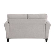 Home Elegance Ellery Blue Love Seat