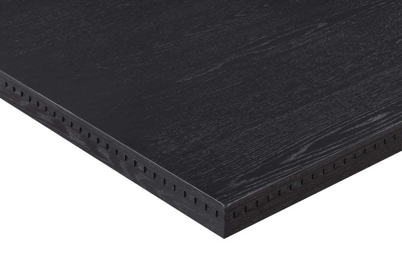 Crown Mark Regent Charcoal Black Dining Table