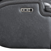 New Classic Furniture Titan Gray Sofa with Power Headrest Footrest