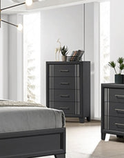 Crown Mark Charlie Charcoal Chest