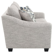 Coaster Furniture Tomkins Light Grey Loveseat