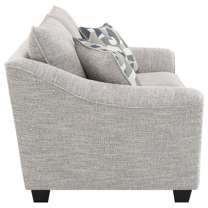 Coaster Furniture Tomkins Light Grey Loveseat