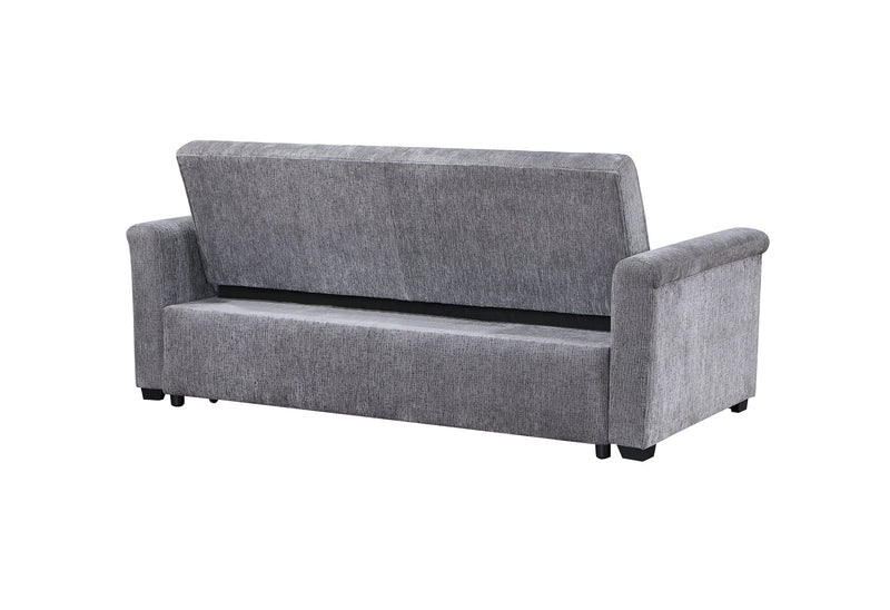 Global Furniture U0201 Dark Grey Pull Out Sofa Bed