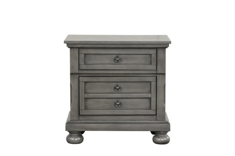 Glory Furniture Meade Gray Nightstand