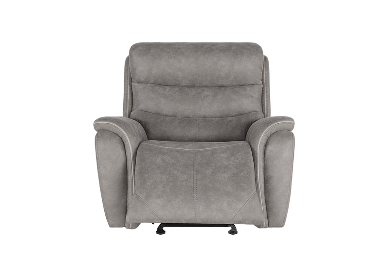 New Classic Furniture Kamari Gray Power Glider Recliner