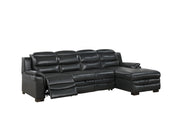 Global Furniture U8518 Charcoal Sofa Bed with USB