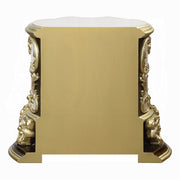 Acme Furniture Desiderius Antique Gold Brown Nightstand
