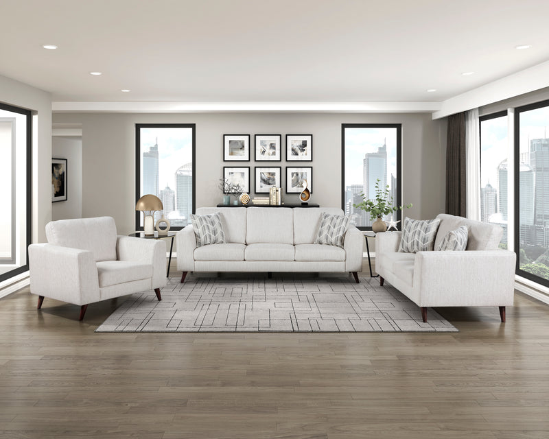 Home Elegance Broadway Gray Love Seat