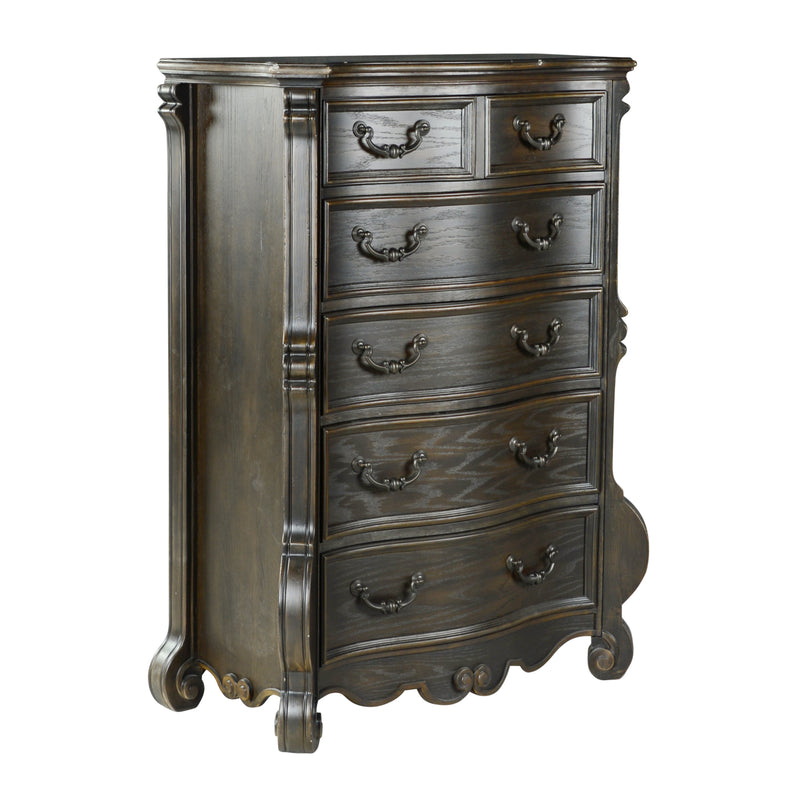 Steve Silver Rhapsody Molasses 6pc King Sleigh Bedroom Set