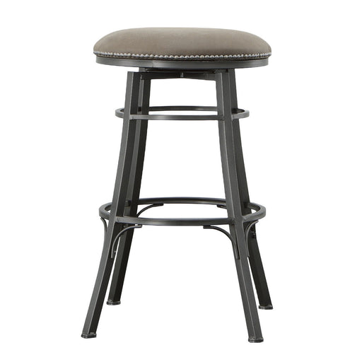 Steve Silver Bali Gray Backless Swivel Bar Stool