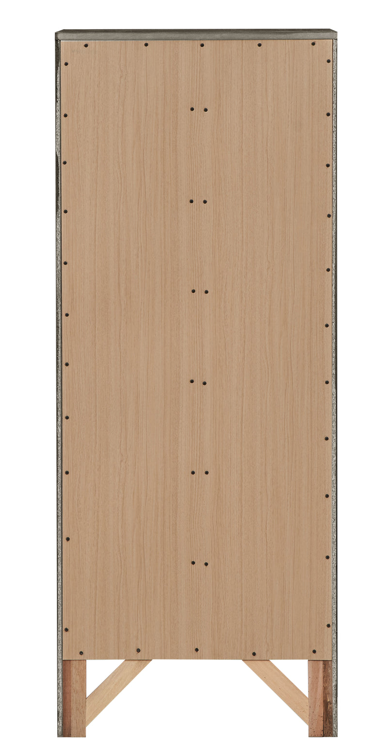 Glory Furniture Marilla Black 7 Drawers Lingerie Chest